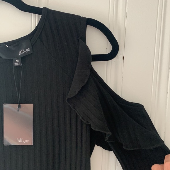 NWT Fate by LED Black Bodysuit - Picture 2 of 5